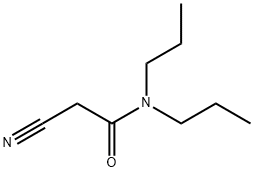 2-CYANO-N,N-DIPROPYLACETAMIDE 结构式