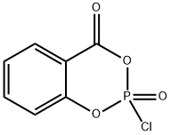 Anhydro-(O-carboxyphenyl)phosphorochloridate 结构式