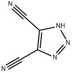 1H-1,2,3-三唑-4,5-二腈 结构式