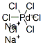 六氯代钯(IV)酸钠水合物 结构式
