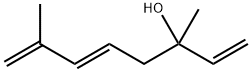 (E)-3,7-dimethylocta-1,5,7-trien-3-ol 结构式