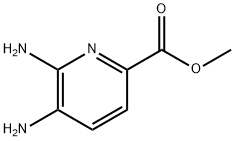 METHYL 5,6-DIAMINOPYRIDINE-2-CARBOXYLATE 结构式