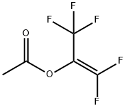 2-(PENTAFLUOROPROPENYL)ACETATE 结构式