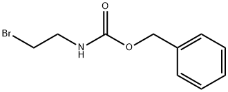 N-苄氧羰基-3-溴乙胺 结构式