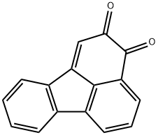 FLUORANTHENE-2,3-QUINONE 结构式