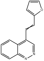 4-[2-(2-furyl)ethenyl]cinnoline 结构式