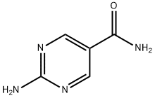 2-氨基嘧啶-5-甲酰胺 结构式