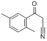 2,5-二甲基苯甲酰乙腈 结构式