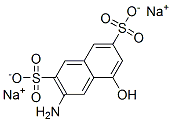 3-amino-5-hydroxynaphthalene-2,7-disulphonic acid, sodium salt 结构式