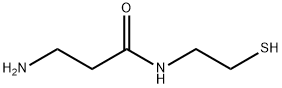 3-Amino-N-(2-mercaptoethyl)propionamide 结构式