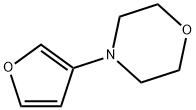 Morpholine, 4-(3-furanyl)- (9CI) 结构式