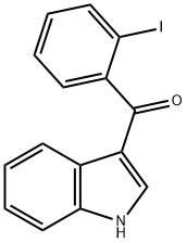 1H-INDOL-3-YL(2-IODOPHENYL)-METHANONE 结构式