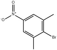 2-溴-1,3-二甲基-5-硝基苯 结构式