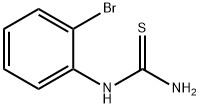 邻溴苯基硫脲 结构式