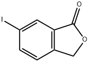 6-碘-3H-异苯并呋喃-1-酮 结构式