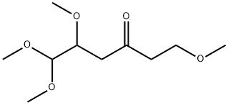 1,5,6,6-Tetramethoxy-3-hexanone 结构式