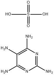 四氨基嘧啶硫酸盐 结构式