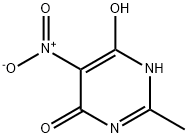 2-甲基-5-硝基-4,6-嘧啶二醇 结构式
