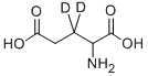 DL-Glutamic  acid-3,3-d2 结构式