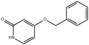 4-苄氧基-2(1H)-吡啶酮 结构式