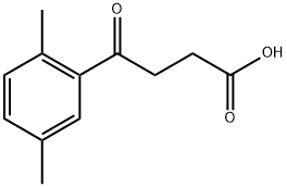 4-(2,5-二甲基-苯基)-4-羰基-丁酸 结构式