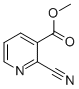 3-氰基吡啶-2-羧酸甲酯 结构式