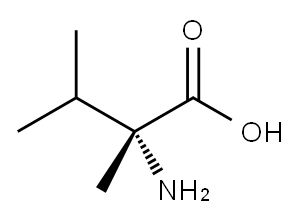 D-2-甲基缬氨酸 结构式