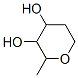 Tetrahydro-2-methyl-2H-pyran-3,4-diol 结构式