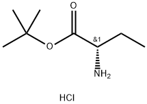 (S)-2-氨基丁酸叔丁酯盐酸盐 结构式