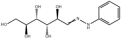 L-Mannose phenyl hydrazone 结构式