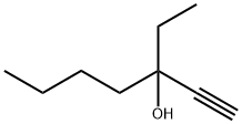 3-乙基-1-庚炔-3-醇 结构式