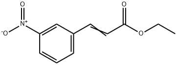 3-硝基肉桂酸乙酯 结构式