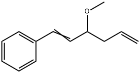 ((E)-3-METHOXY-HEXA-1,5-DIENYL)-BENZENE 结构式