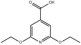 2,6-二乙氧基异烟酸 结构式