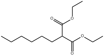 己基丙二酸二乙酯 结构式