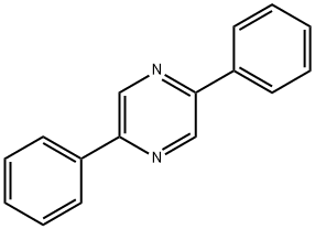 2,5-DIPHENYLPYRAZINE 结构式