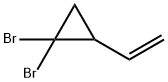 1,1-Dibromo-2-ethenylcyclopropane 结构式