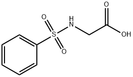 苯磺酰基氨基乙酸 结构式