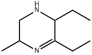 Pyrazine,  2,3-diethyl-1,2,5,6-tetrahydro-5-methyl- 结构式