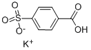 4-磺基苯酸单钾盐 结构式