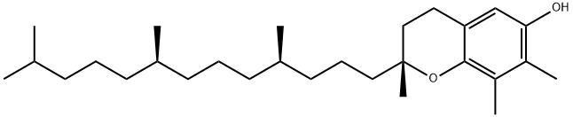 α-生育酚 结构式