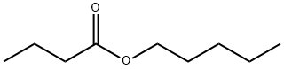 丁酸戊酯 结构式