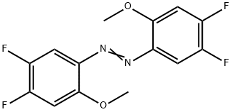 bis(3,5-difluoro-2-methoxy-phenyl)diazene 结构式