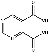 4,5-嘧啶二甲酸 结构式
