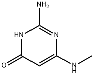 4(1H)-Pyrimidinone, 2-amino-6-(methylamino)- (6CI,9CI) 结构式