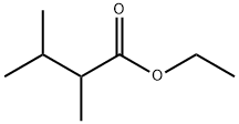 2,3-二甲基丁酸乙酯 结构式