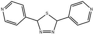 2.5-BIS(4-PYRIDYL)-1.3.4-THIADIAZOLE 结构式