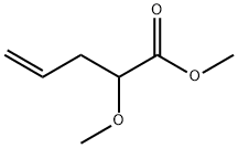 2-Methoxy-4-pentenoic acid methyl ester 结构式