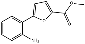 5-(2-氨基苯基)呋喃-2-羧酸甲酯 结构式