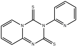 3-(2-吡啶)-2H-吡啶并[1,2-A]-1,3,4-三嗪-2,4(3H)-二硫酮 结构式